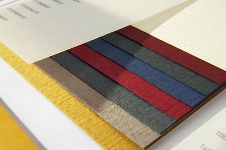 Material samples and printing technology