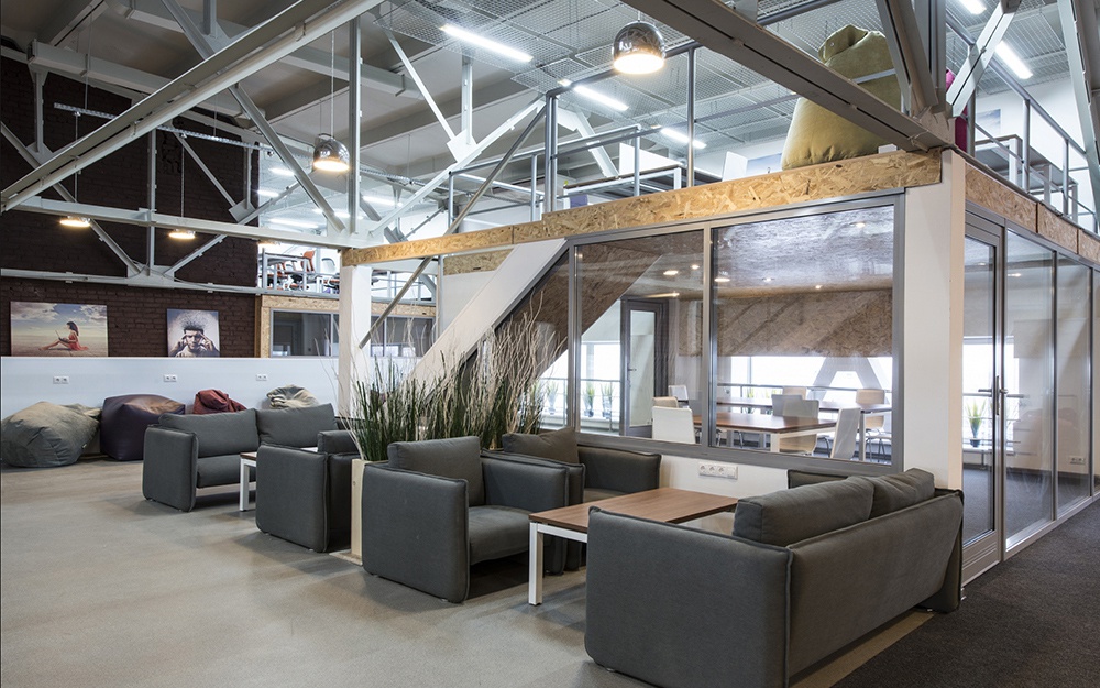 Coworking community workspace